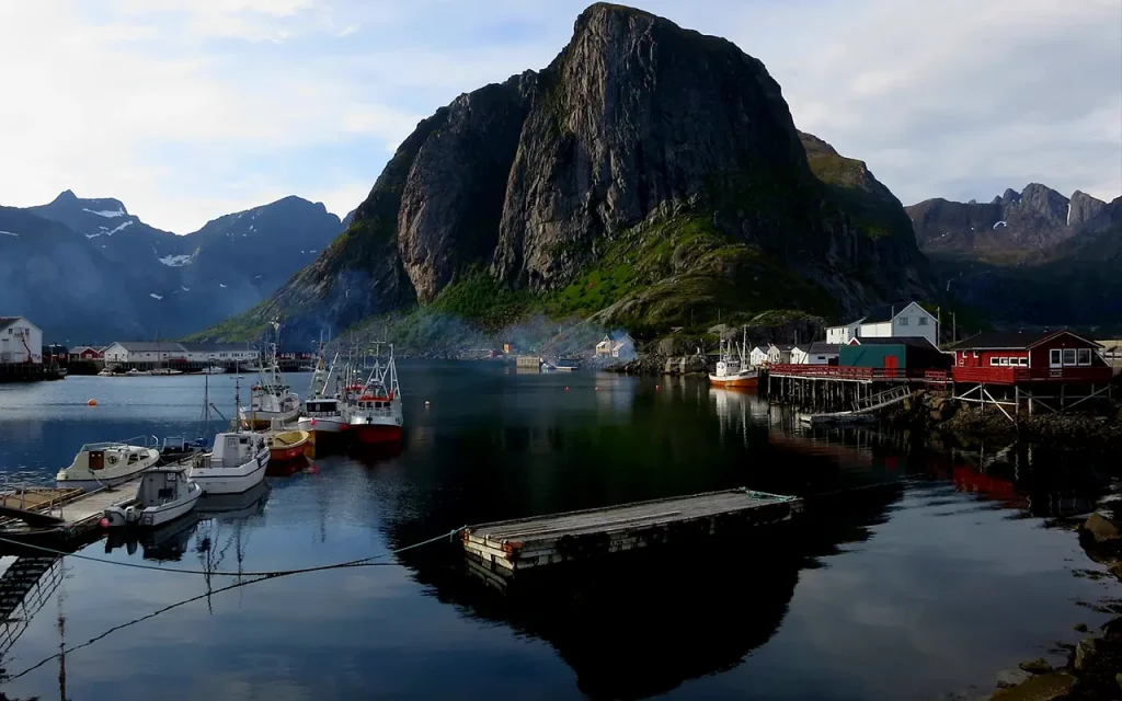 Skiato trip Norway Lofoten - Фиорд